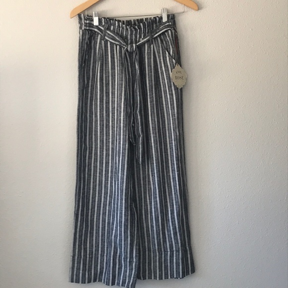 Knox Rose Pants - Knox Rose Linen Pants With Tags